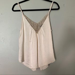 Silk and Lace Tank
